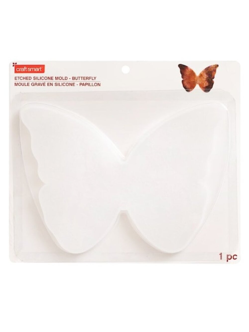 Craftsmart Etched Silicone Mold Butterfly For Resin Art Projects